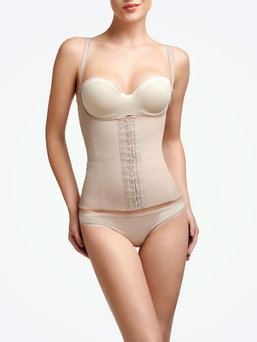 Squeem Curvy Vest nude