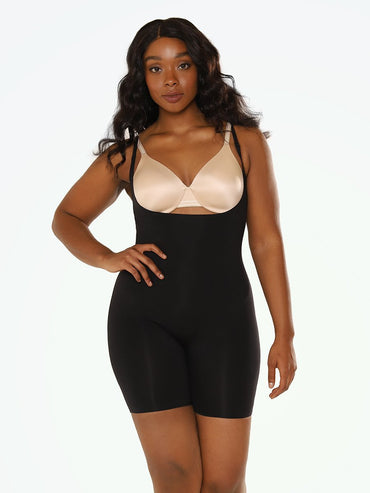 Wacoal® Beyond Naked Cotton Shapewear Open Bust Thigh