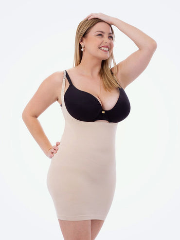Empetua™ Open Bust Shaper Slip Dress