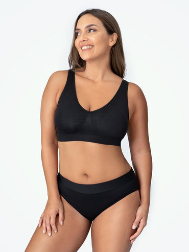 Truekind Wirefree Bra black