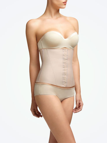 Waist cincher corset nude