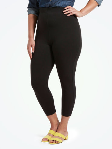 Plus opaque leggings