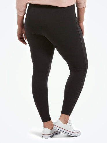 hue wide waistband legging