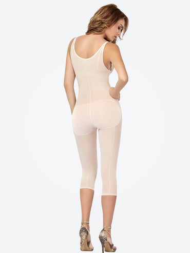 Nude color CoCoon Fit Full Body Shaping Bodysuit back view