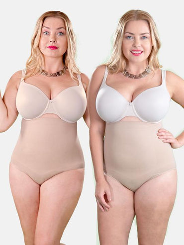 Panties Nude / XS / S Empetua™ 2-Pack All Day Every Day High-Waisted Shaper Panty