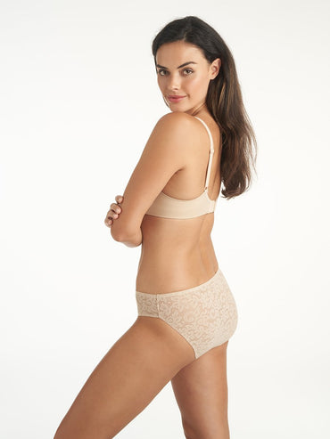 TC® All Over Lace Hi-Cut Brief