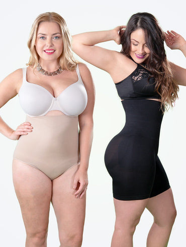 Shorts 1 Shaping Panty Nude & Shaping Short Black / XS / S Bundle Empetua™ - 1 High Waisted Shaper Panty + 1 High Waisted Shaper Shorts