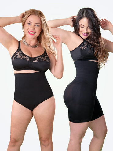 Shorts All Black / M / L Bundle Empetua™ - 1 High Waisted Shaper Panty + 1 High Waisted Shaper Shorts