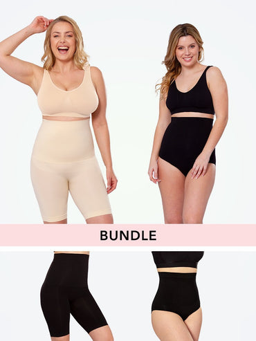 Bundle Empetua™ - 1 High Waisted Shaper Panty + 1 High Waisted Shaper Shorts