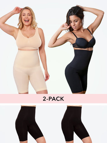 Empetua™ 2-Pack All Day Every Day High-Waisted Shaper Shorts