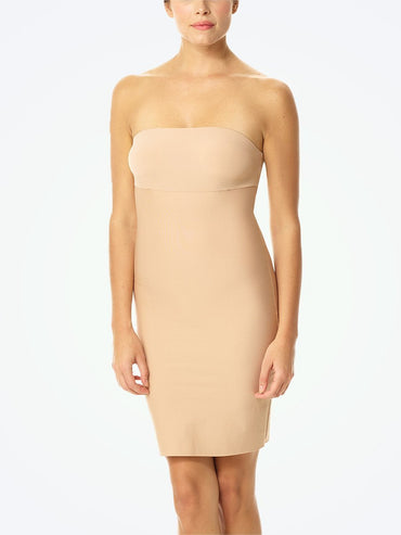 Slips Beige / S Commando two-faced tech strapless slip