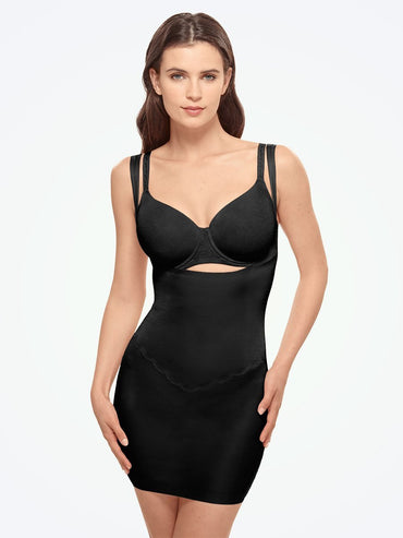 Wacoal Open Bust Shaping Slip black
